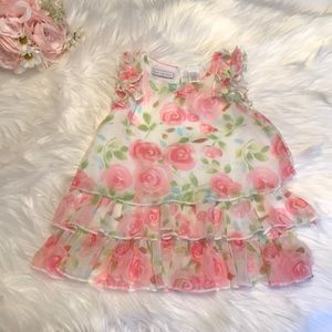 🎀 First Impressions Floral Dress - 6-9 Months